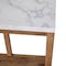 Flash Furniture 52 W, 14 L, 32 H, Engineered Wood, Warm Oak/Marble ZG-034-WOAK-MARB-GG - alternate 8